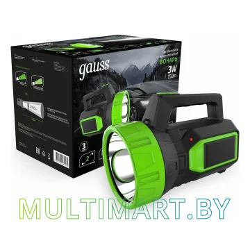 Фонарь Gauss GFL604 картинка 2